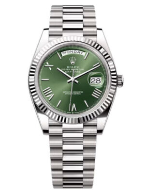 Rolex Day-Date 40 | REF. 228239 | Olive Green Dial | Box & Papers