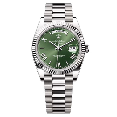 Rolex Day-Date 40 | REF. 228239 | Olive Green Dial | Box & Papers