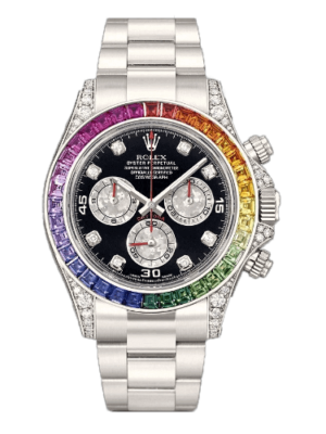 Rolex Cosmograph Daytona Silver Rainbow Automatic