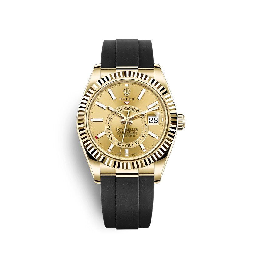 Rolex Sky-Dweller Automatic Yellow Gold Dial - Oysterflex