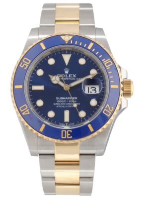 Rolex Submariner Date 41mm Blue Dial Two-tone Yellow Gold