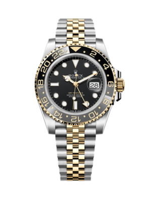 Rolex GMT-Master II Oyster steel and Yellow Gold 126713GRNR