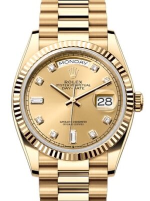 Rolex DAY-DATE 36 Oyster, yellow gold  M128238-0008