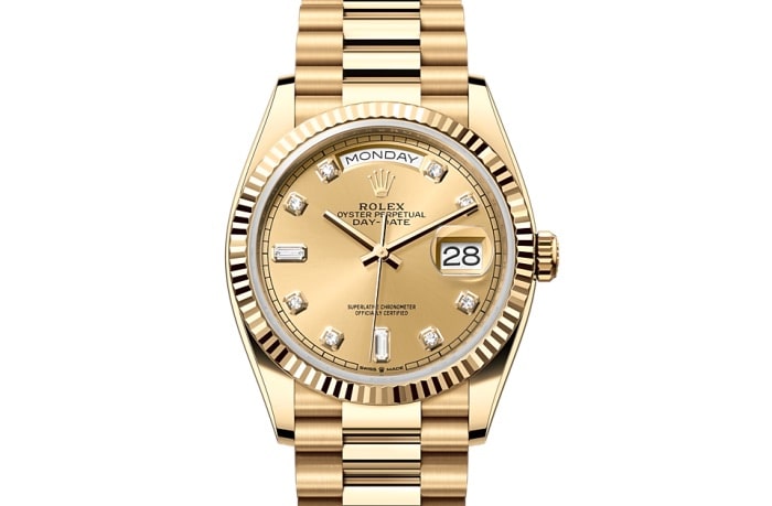Rolex DAY-DATE 36 Oyster, yellow gold M128238-0008