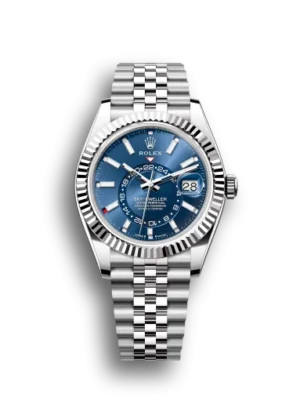 Rolex Sky-Dweller Blue Dial Jubilee