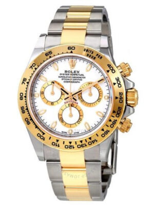 Rolex Daytona White Dial 18K Yellow Gold
