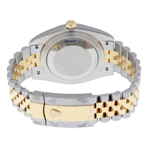 Rolex Datejust 36 Black Dial Steel and Yellow Gold Jubilee