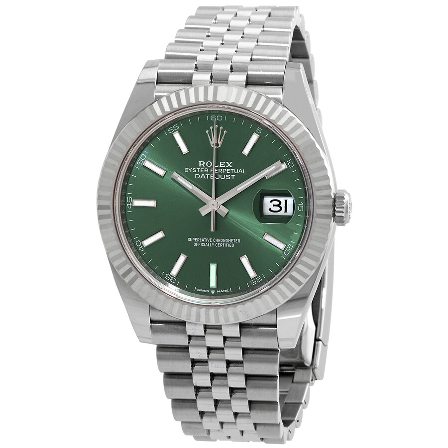 Rolex Datejust 41 Green Dial Automatic