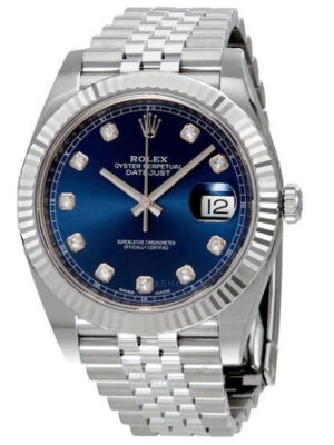 Rolex Datejust Blue Diamond Dial Automatic