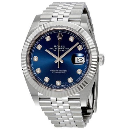 Rolex Datejust Blue Diamond Dial Automatic