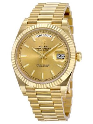 Rolex Day-Date Champagne Dial 18K Yellow