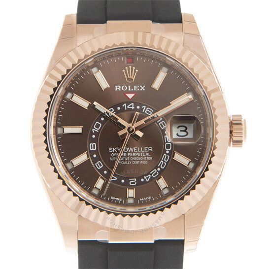 Rolex Sky-Dweller Automatic Rose Gold Chocolate Dial