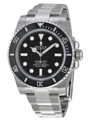 Rolex Submariner Black No Date