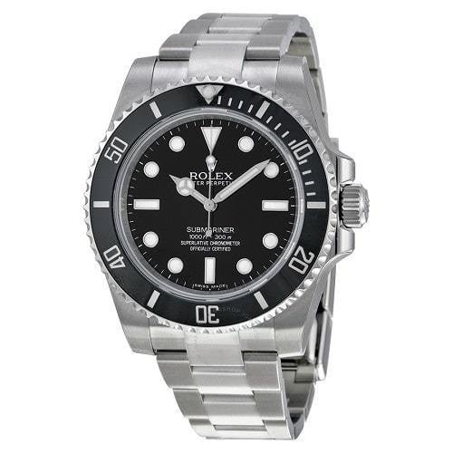 Rolex Submariner Black No Date
