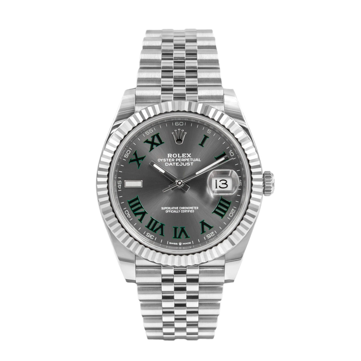 Rolex Datejust II Wimbledon Steel Silver Jubliee