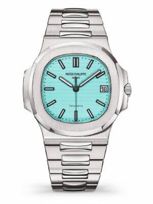 Patek Philippe Fancy a Tiffany Nautilus Ice Blue
