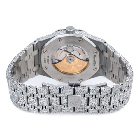 Audermas Piguet ROYAL OAK AUTOMATIC 41MM SILVER DIAMOND DIAL