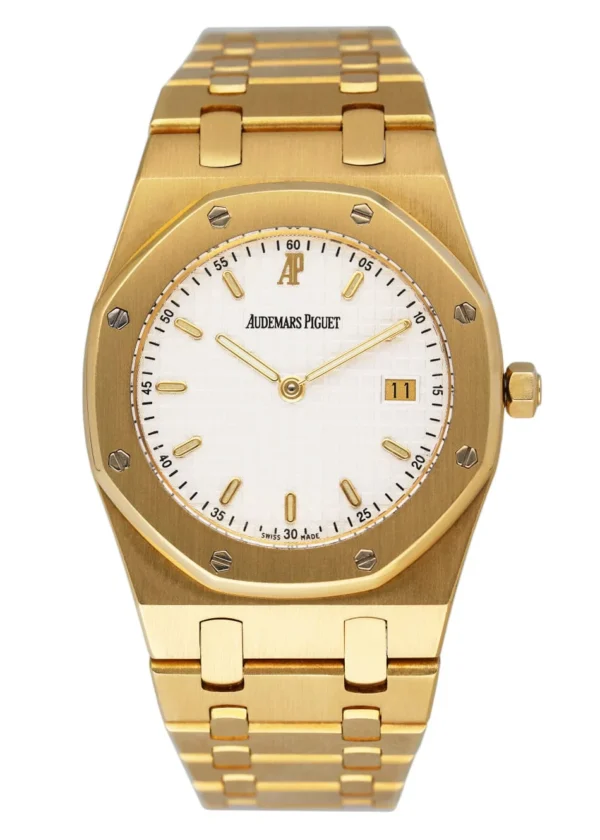 Audemars Piguet Royal Oak Yellow Gold White Dial