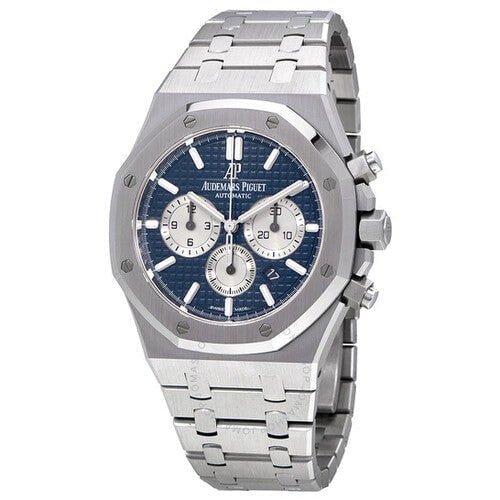 Audermas Piguet Royal Oak Blue Dial Chronograph Swiss Clones