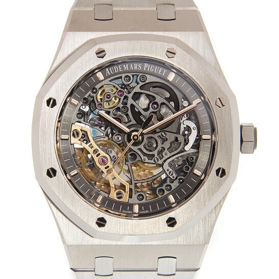 AP Royal Oak Slate Grey Skeleton Dial - Code: 1055