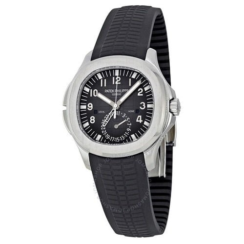 Patek Philippe Aquanaut Dual Time Black Dial