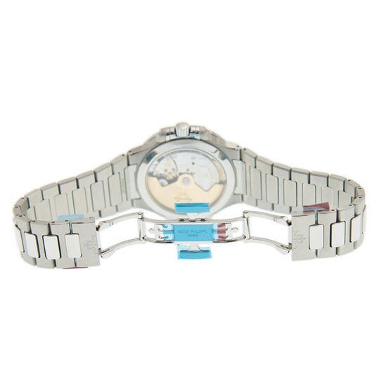 Patek Philippe Nautilus Automatic Blue Opaline Dial Diamond Ladies
