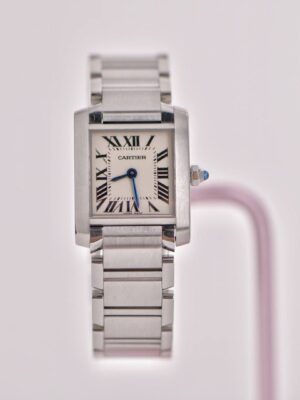 Cartier Tank Française Small Silver
