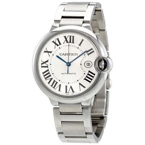 Cartier Ballon Bleu Automatic Silver Dial Date