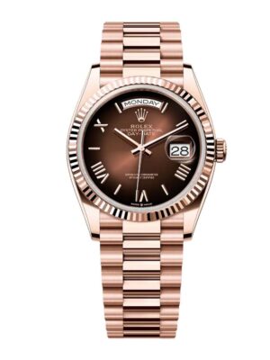 Rolex Day-Date 40 | Everose Gold Dial | Box & Papers | 18k Rose Gold