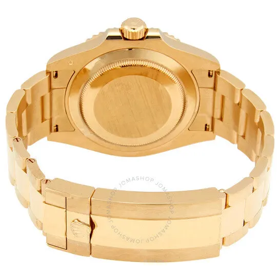 Rolex Submariner Date 40 Oyster Perpetual Yellow Gold Blue dial Oyster band Reference 16618