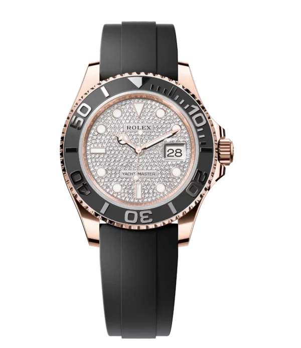 Rolex Yacht-Master 40 Oyster Perpetual 18 ct Everose gold Oysterflex band Reference 126655