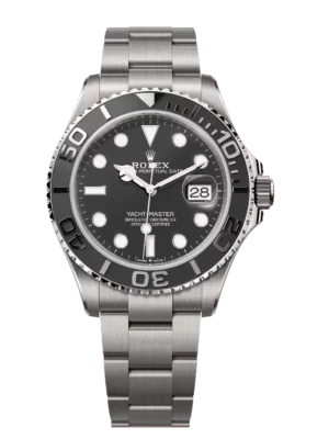 Rolex Yacht-Master 42 Oyster Perpetual RLX titanium intense black dial Oyster band Reference 226627