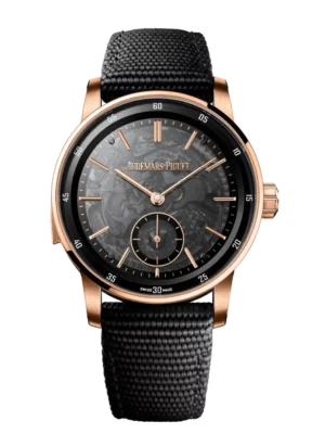 Audemars Piguet Code 11.59 Minute Repeater Supersonnerie Black ceramic and Black smoked sapphire dial Black rubber-coated strap Ref. 26395NR.OO.D002KB.01