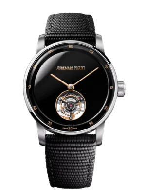 Audemars Piguet Code 11.59 Selfwinding Flying Tourbillon Black ceramic and Black onyx dial Black rubber-coated strap Ref. 26396NB.OO.D002KB.01