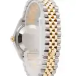 Rolex Datejust 31 Oyster Perpetual Oystersteel and yellow gold dark grey, diamond-set dial Jubilee band Reference 278273