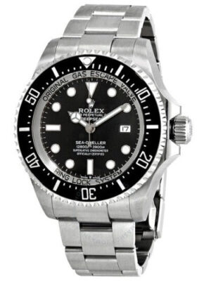 Rolex Deepsea 43 Oyster Perpetual Oystersteel Cerachrom bezel insert in black ceramic Oyster band Reference 126660-0002