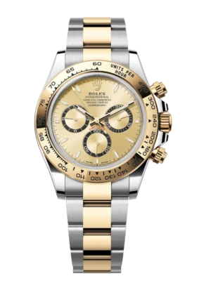 Rolex Cosmograph Daytona 40 Oyster Perpetual Oystersteel and yellow gold golden dial Oyster band Reference 126503