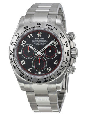 Rolex Cosmograph Daytona 40 Oyster Perpetual Oystersteel bright black dial Oyster band Reference 116520BDNU