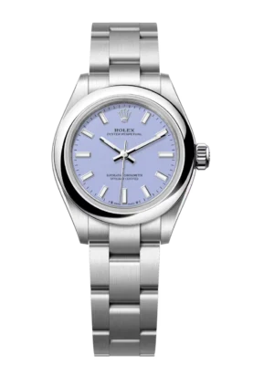 Rolex Oyster Perpetual 28 lavender dial Oyster band Reference 276200