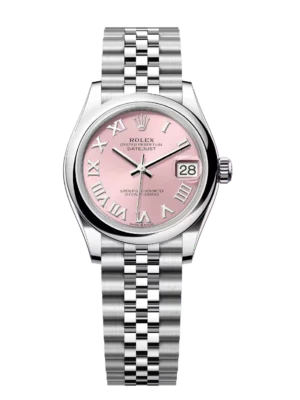 Rolex Datejust 31 Oyster Perpetual Oystersteel pink dial Jubilee band Reference 278240