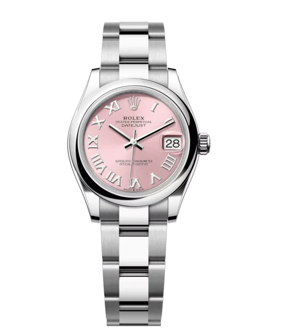Rolex Datejust 31 Oyster Perpetual Oystersteel pink dial Oyster band Reference 278240