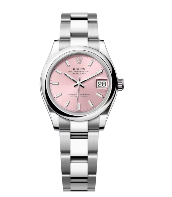 Rolex Datejust 31 Oyster Perpetual Oystersteel pink dial Oyster band Reference 278240
