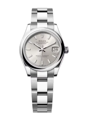 Rolex Datejust 31 Oyster Perpetual Oystersteel silver dial Oyster band Reference 278240