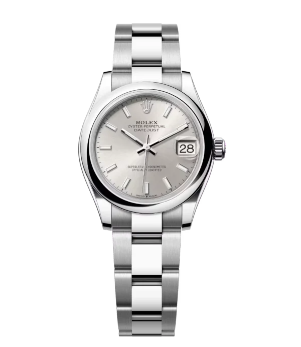 Rolex Datejust 31 Oyster Perpetual Oystersteel silver dial Oyster band Reference 278240