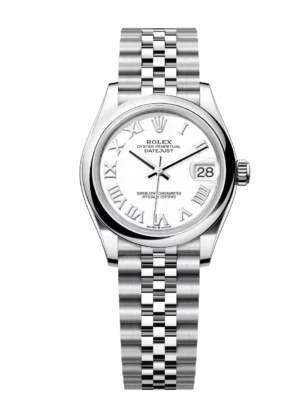 Rolex Datejust 31 Oyster Perpetual Oystersteel white dial Jubilee band Reference 278240