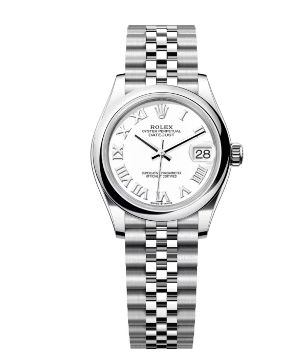 Rolex Datejust 31 Oyster Perpetual Oystersteel white dial Jubilee band Reference 278240