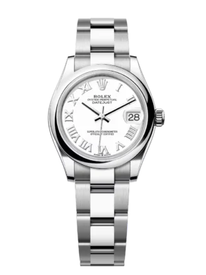 Rolex Lady-Datejust 28 Oyster Perpetual Oystersteel white dial Oyster band Reference 279160