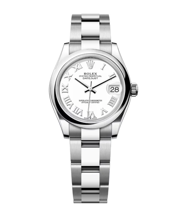 Rolex Datejust 31 Oyster Perpetual Oystersteel white dial Oyster band Reference 278240