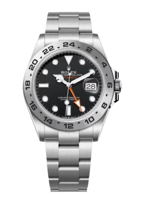 Rolex Explorer II 42 Oyster Perpetual Oystersteel black dial Oyster band Reference 226570