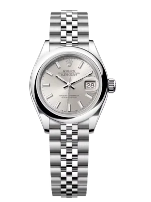 Rolex Lady-Datejust 28 Oyster Perpetual Oystersteel silver dial Jubilee band Reference 279160